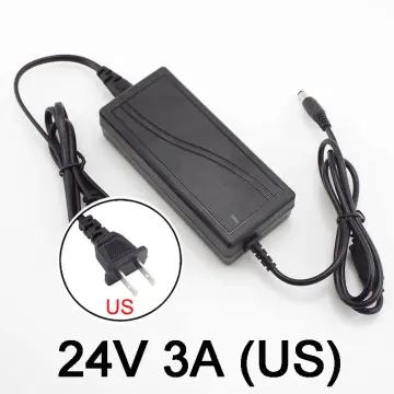 UL Listed AC 100-240V to DC 24V 2.5A 60w LED Light AC Adapter High Power  Switching Power Supply Driver US Plug for LED Strip Light 