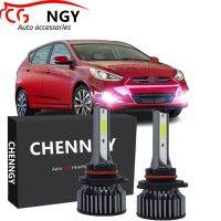 หลอดไฟตัดหมอก LED 6000K 12V-24V สีขาวสว่าง สําหรับ Hyundai Accent 2012 2013 2014-2018 1 คู่