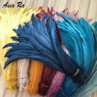 Free shipping 50-500pcs Navy Blue Rooster tails Feather for DIY crafts headwear chicken plumes natural real feathers for craft