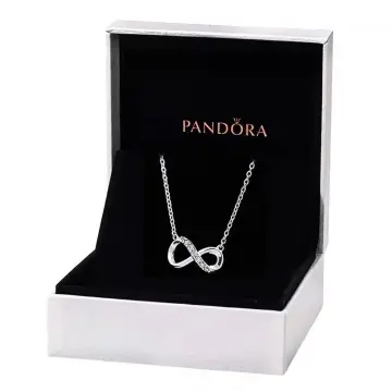 925 Silver Fit Pandora Necklace Pendant Heart Women Fashion Jewelry Thick  Infinity Knot Bead Chain Sliding From Lyypandora, $7.71 | DHgate.Com