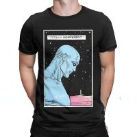 Watchmen เสื้อผ้าผู้ชาย Dr Manhattan นวนิยายแฟชั่น Alan พิมพ์100% เสื้อคอกลมผ้าคอตตอนฤดูร้อนขายส่งตลกเสื้อยืดแบรนด์2023คุณภาพสูงเสื้อยืดผู้ชาย Unisex Pop สไตล์ Xs-3xl