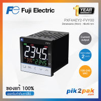 PXF4AEY2-FVY00: เครื่องควบคุมอุณหภูมิ 48x48mm, 1 point 100-240VAC - Fuji Electric Temp Controller by pik2pak.com