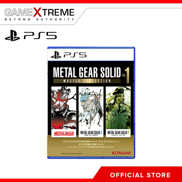 Playstation 5 Metal Gear Solid Master Collection Vol 1 R1 Lazada Ph