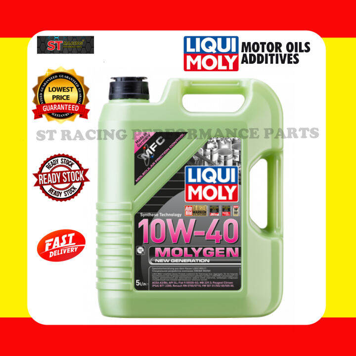 LIQUI MOLY MOLYGEN NEW GENERATION 10W40 ENGINE OIL Lazada