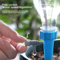 10pc Automatic Drip Irrigation System Self Watering Spike for Flower Plants Greenhouse Garden Adjustable Auto Water Dripper Devi Watering Systems  Gar