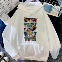 Saint Seiya Hoodies ผู้หญิงเสื้อผ้าสไตล์เกาหลีขนแกะวอร์มผู้หญิงฮาราจูกุดึง