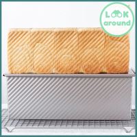 พิมพ์ขนมปัง chefmade [5" X 13" COMMERCIAL CORRUGATED TOAST BOX 1000G DOUGH CAPACITY] ถูกที่สุด