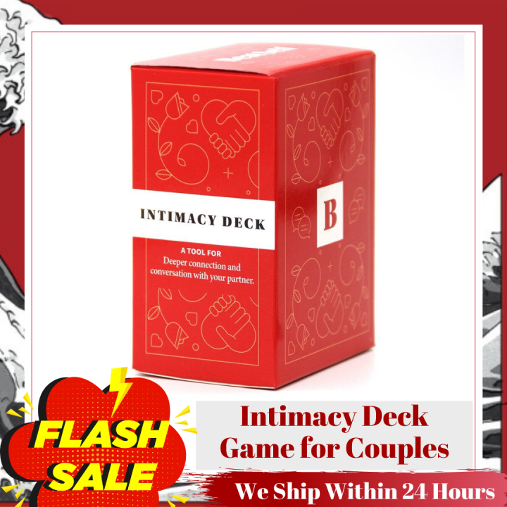 🔥 Intimacy Deck Card Game for Couples Gift for Boyfriend Girlfriend