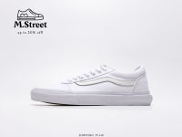 รองเท้าVans Old Skool White ไซส์.37-45 เบา ใส่สบาย รองเท้าแบบสวม รองเท้าผู้ชาย-หญิง รองเท้าสเก็ตบอร์ด รองเท้าออกกำลังกาย