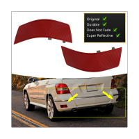 Left Rear Bumper Reflector Trim Lamp Parts Accessories A2048200174 for Mercedes-Benz GLK-Class W204/X204 GLK250 GLK300 GLK350 2008-2012