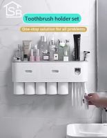 โปรดี New Toothbrush Holder กล่องเก็บแปรงสีฟัน Toothbrush holder เซตกล่องใส่แปรงสีฟัน อุปกรณ์จัดเก็บในห้องน้ำ ราคาถูก ที่วางสบู่ กล่องเก็บของ ห้องน้ำ ชั้นวางของ