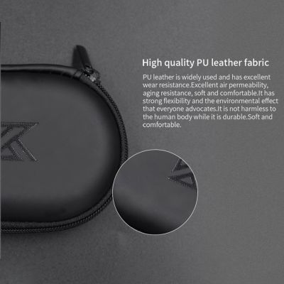 ”【；【-= KZ Earphone Accessories Earphone Hard Case Bag Portable Storage Case Bag Box Ear For ZST ZS3 ZS4 ZSR ZS5 ZS4 AS10 ZS6 V80 ZSN T2