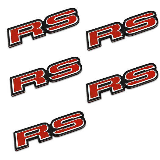 RS Emblem Logo Red Sticker | Lazada