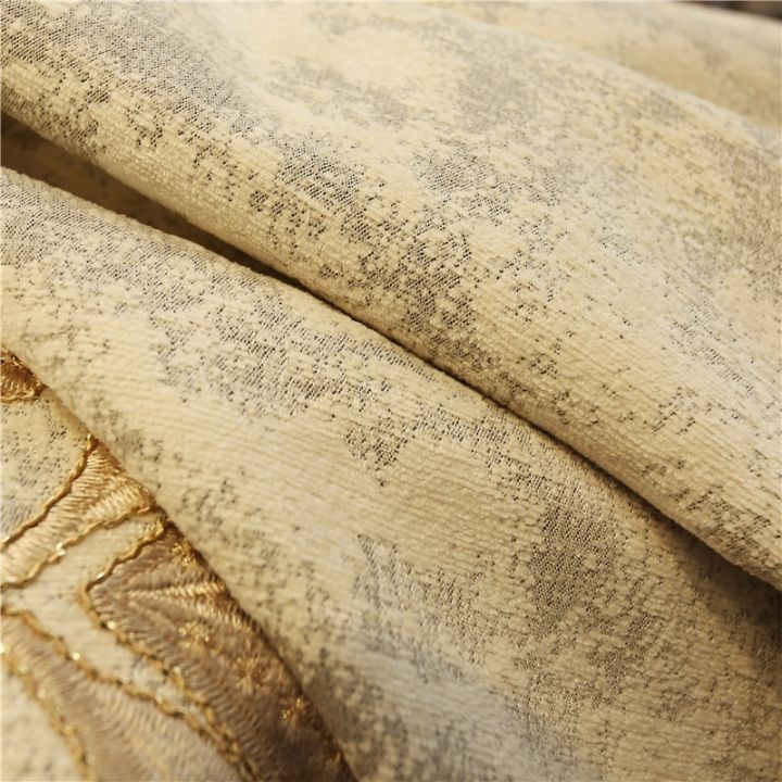 european-and-american-luxury-high-quality-elegant-beige-chenille-embroidered-blackout-curtains-for-living-room-windows-bedroom