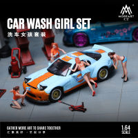 ** พรีออเดอร์ ** TIME MICRO MoreArt 1:64 Car Wash Girl Set
