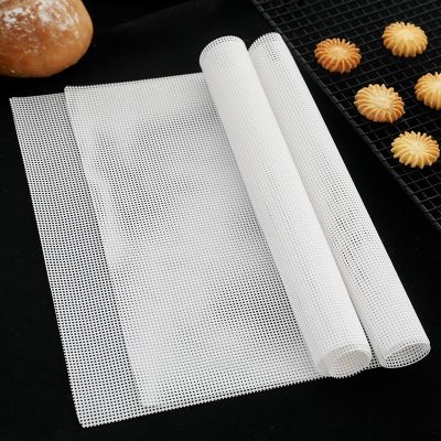 Silicone Baking Mat Pastry Baking Oilpaper Heat-resistant Pad Mesh Square Fruit Dehydrator Sheet Non-stick Steamer Mats Reusable
