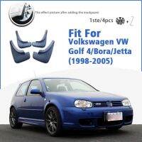 บังโคลนสำหรับ Volkswagen Vw Golf 4 Mk4 Iv Bora Jetta1998-2005ด้านหน้าที่ปัดโคลนแผ่นบังโคลนรถด้านหลังสาดยามแผ่นบังโคลน2004 2003 2002