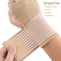 ✴✧ 2pcs Elastic Bandage Wrist Guard Support Arthritis Gloves Sprain Band Wrist Protector Hand Brace Elastic Sports Safety Wristband