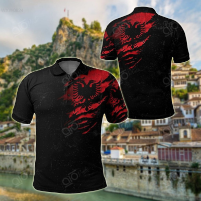 Style NEW Summer 2023 Albania In Me - Special Grunge Unisex Adult Polo Shirtsize：XS-6XLNew product，Canbe customization high-quality