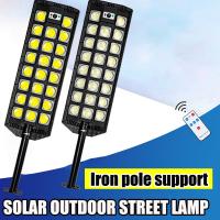 Newly Powerful 713COB 598LED Outdoor Solar Street Lamp Motion Sensor Waterproof Solar Power Lights Yard Country House Wall Light