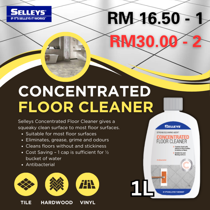 SELLEYS Concentrated Floor Cleaner (1L) Lazada