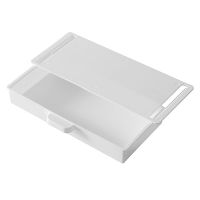 [hot] Under Desk Drawer Organizer Desktop Storage for Office Holder Adhesive Stationary