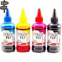 [ส่ง]หมึกเติม Canon ขนาด 100 ml. COLOR FLY แท้ % เติม Canon ได้ทุกรุ่น #หมึกเครื่องปริ้น hp #หมึกปริ้น   #หมึกสี   #หมึกปริ้นเตอร์  #ตลับหมึก