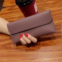 ZZOOI 2019 Fashion Solid Women Wallets Simple Zipper Purses Black Red Long Small Slim Clutch Wallet Soft PU Leather Cheap Money Bag