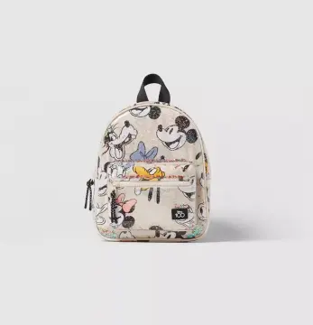 Zara - Disney Mickey Mouse Backpack - White - Unisex