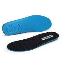 【Ready】? High elastic shock absorption sports comfortable male and female deodorant thickened deodorant sweat-absorbing student running summer and autumn breathable insoles