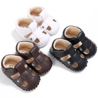 (childrenhouse) Newborn Baby Boy Girl Soft Sole Crib Shoes Toddler Summer Sandals Size 0-12M