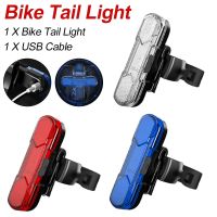 Bicycle Lights LED Waterproof MTB Mountain Bike Front Tail Light USB Rechargeable Night Safet Warning Cycling Lamps Flashlight Lights Reflectors