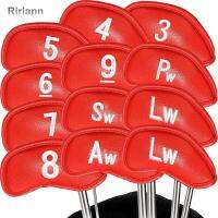 RIRIANN ไม้พัตเตอร์กอล์ฟทนทาน,4-9,P,S,A,X,L เคสป้องกันด้วยการออกแบบจำนวนมากเทปมายากลชุดที่มีฝาครอบเหล็กฝาครอบป้องกันหัวกอล์ฟถุงคลุมหัวไม้กอล์ฟที่ใส่หัวไม้กอล์ฟเหล็กปลอกหุ้มหัวไม้กอล์ฟแมงมุม