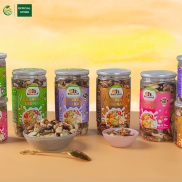 Granola Oh Smile Nuts Siêu hạt - Vị Truyền thống Matcha Socola Dâu