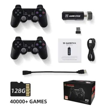 Data Frog 4K HD Video Game Console 2.4G Double Wireless Controller