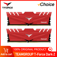 TEAMGROUP ชุด T-Force Dark Z 16GB (2X16GB 2X8GB) DDR4 Dram 3600MHz โมดูลหน่วยความจำเดสก์ท็อป Ram