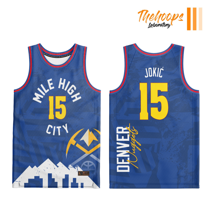 THL NBA Mile High City X Denver Nuggets Concept Customized design Full