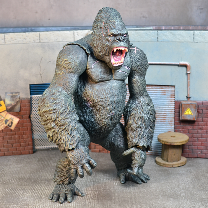 Godzilla vs. King Kong Skull Island Gorilla King Kong Monster Animals ...