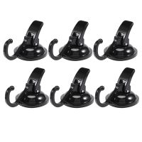 6Pack Heavy Duty Vacuum Suction Cup Hooks Powerful Hooks Wreath Hanger Easy to Install and Removable for Bathroom