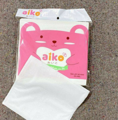 Chính hãng - miếng lót phân su aiko cao cấp dành cho trẻ sơ sinh, 30 miếng - ảnh sản phẩm 1