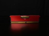 8GB (8GBx1) DDR4/2400 RAM PC (แรมพีซี) CORSAIR VENGEANCE LPX (RED) (CMK8GX4M1A2400C14R)