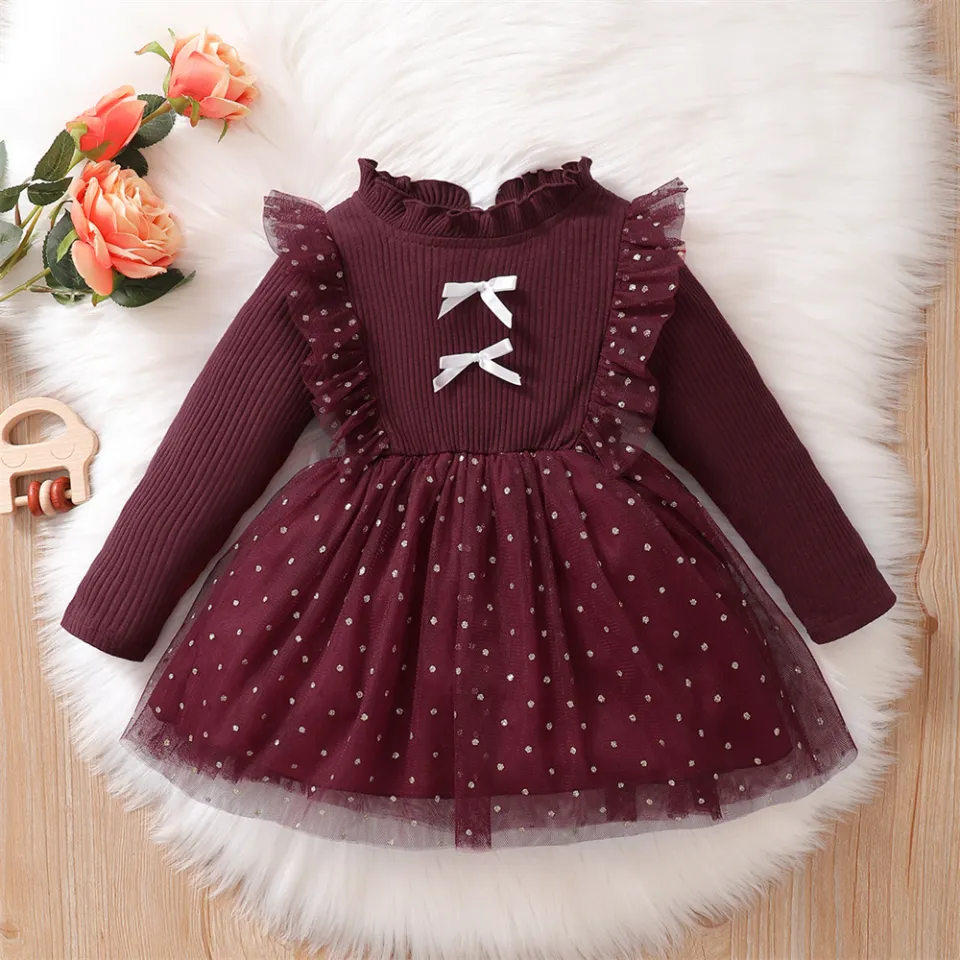 winter frocks for baby girl