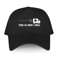 Mens summer baseball cap Adjuatable Hat casual style Emergency medical technician , THIS IS HOW I ROLL paramedic ambulance