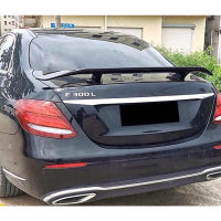 For Trunk Universal Spoiler Accessories Mercedes-Benz E-Class NEW OLD W212 W213 Sedan ABS Material Rear Lip Wing Tail Body Kit