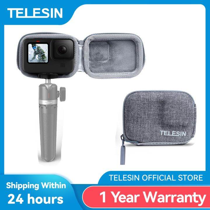 TELESIN Mini Storage Protection Bag Brushed Half Open Quick Release