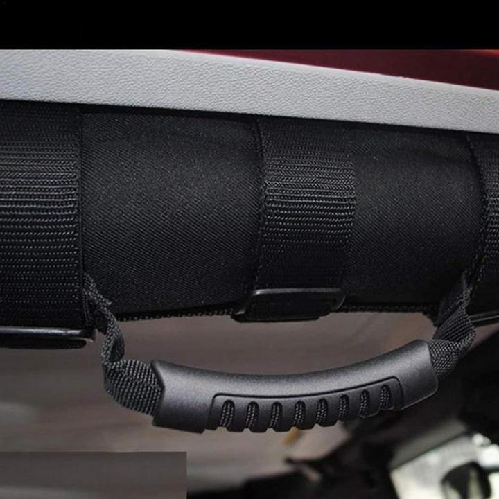 roll-bar-grab-handles-2pcs-grab-handles-car-grip-handle-roll-bar-practical-and-anti-slip-grab-bar-handle-set-exquisite-interior-accessories-for-car-and-off-road-vehicles-workable