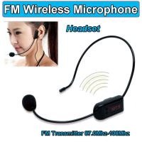 《Miss you electronic》 FMMicrophone ชุดหูฟัง MegaphoneMic สำหรับลำโพงรอบทิศทางMicrophone Accessories