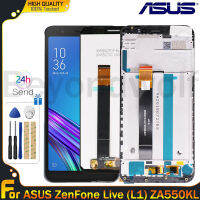 Beyondwolf หน้าจอ LCD IPS ของแท้สำหรับ ASUS ZenFone Live (L1) ZA550KL หน้าจอสัมผัสดิจิไทเซอร์แทนการประกอบสำหรับ ASUS ZenFone Live (L1) หน้าจอแสดงผล ZA550KL พร้อมสัมผัสขอบจอดิจิตอลสำหรับ Asus ZA550KL LCD