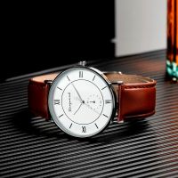 Mens Business Design Watches For Men Classics Simple Design Mens Watch Hand Vintage Leather Quartz Watch Reloj