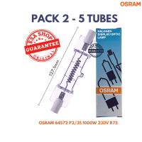 หลอดไฟแพ็ค2-5หลอด OSRAM 64572 P2/35 1000W 230V R7S